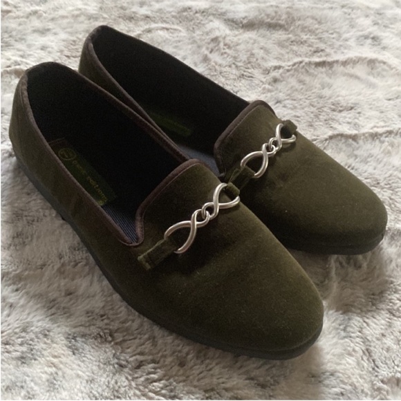 Vintage basic editions green suede loafers - Picture 4 of 4
